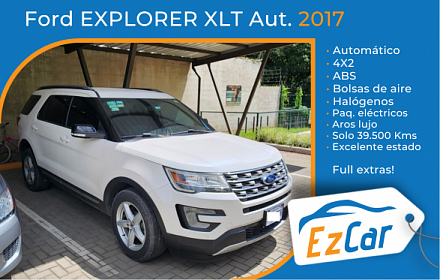 Ford EXPLORER XLT 4x2 Aut., 49.500 kms