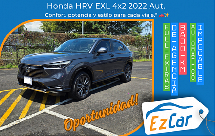 HONDA HR-V EXL 2022 4X2 Aut FULL EXTRAS - ESTILO, EFICIENCIA Y TECNOLOGIA 